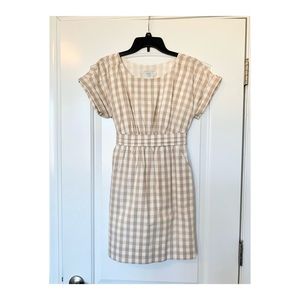 NWT Anthropologie HD gingham dress 0P